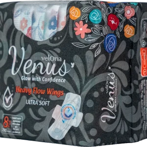 Venus Sanitary Napkins – Heavy Flow – 8pcs